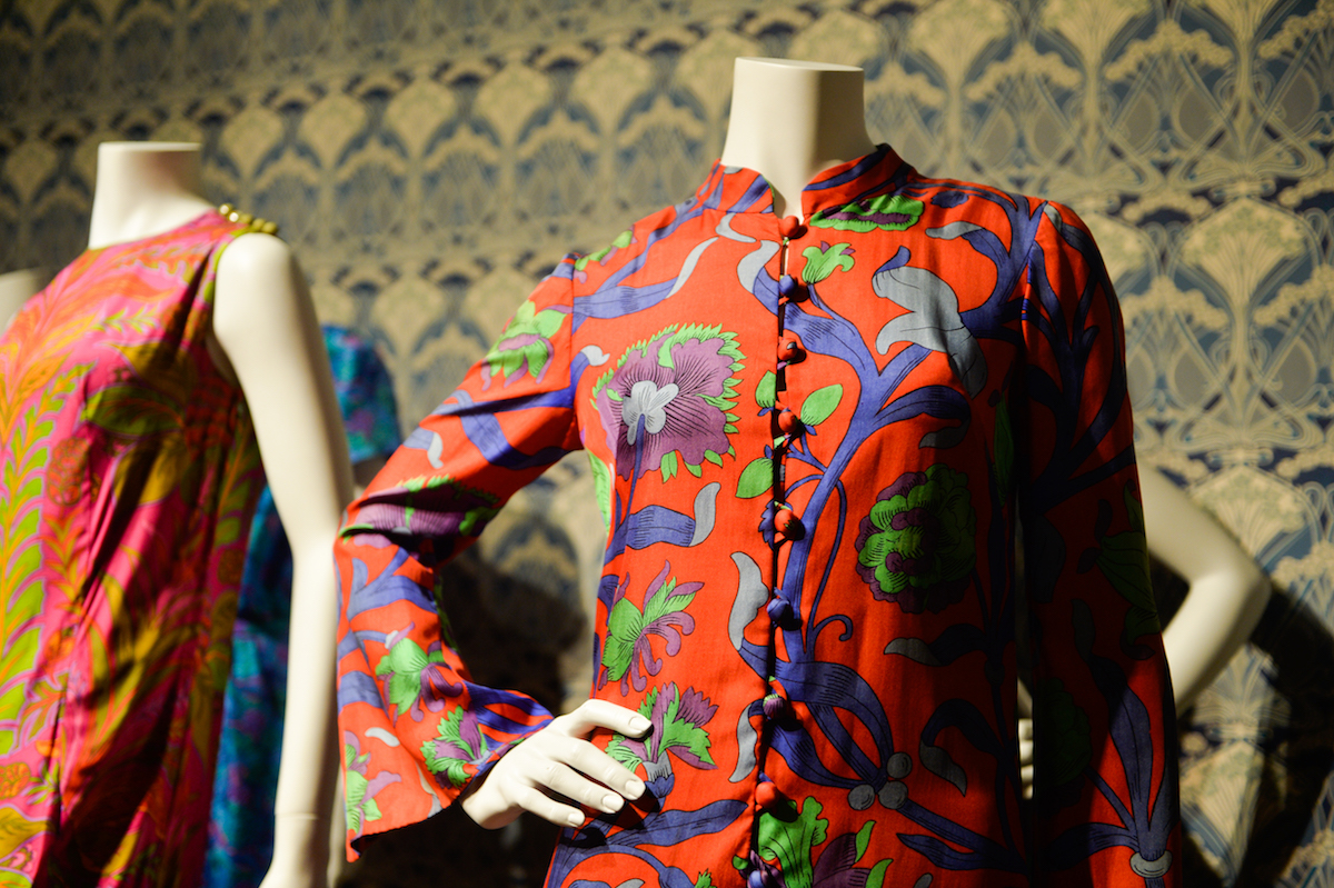 Liberty Art Fabrics & Fashions at the Dovecot Gallery. Image courtesy Fashion & Textile Museum